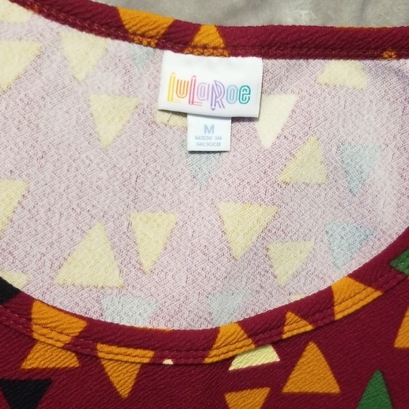 Geometric Patterned LuLaRoe Nicole - Picture 2 of 3